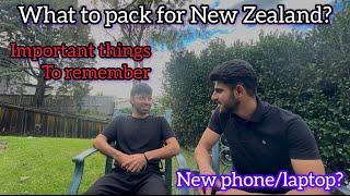 Packing for NZ | Don’t Forget to bring this | Essential Items to pack | RupeshNZ|@KrishsainiNz