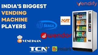 India's biggest vending machine players | vending machine business | vendify