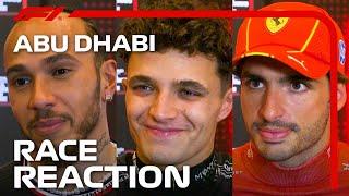 Drivers React After The Race | 2024 Abu Dhabi Grand Prix