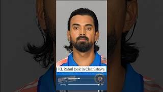 KL Rahul look in Clean Shave  #klrahul #cricket #viralshorts #youtubeshorts