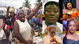 Asantefuo Market Women Go After Onua TV Staffs Because of Afia Pokua & Mona Gucci Over Insųlt to OTF