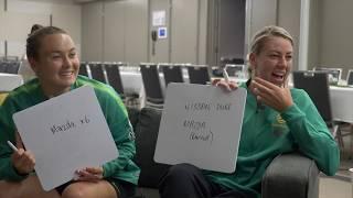 Westfield Matildas teammate challenge: Caitlin Foord, Alanna Kennedy & Mackenzie Arnold