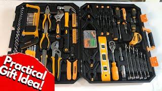 DEKO Tool Set Gift Idea | Ideal for Housewarming, College Dorm, Newlyweds