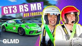Abonnenten über Nordschleife jagen  Porsche 911 GT3 RS MR x Fiat Multipla | Matthias Malmedie