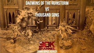 THOUSAND SONS VS DAEMONS OF THE RUINSTORM