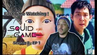 First Time watching Squid Game S2 E1 · Bread and Lottery | TV Series Reaction