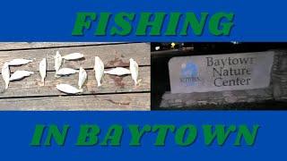 FISHING AT BAYTOWN NATURE CENTER-JAMAICAN IN HOUSTON WILDLIFE PLUS TV