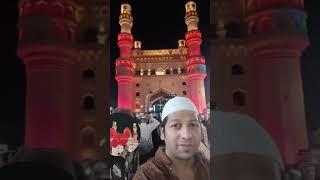charminar Hyderabad #nightview #shoppingvlog #arshad #modellife #smr #cityofnawabs #2025 #hyderabad