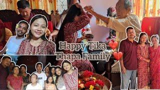 Dashain Tika Vlog//Thapa Family Time//Bhavana Thapa