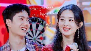 So cute that they have a relationship that allows them to laugh together!#wangyibo_zhaoliying