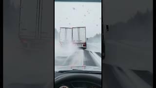 Trucks CRASH On Icy Highway ️