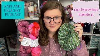 Yarn Everywhere Podcast Episode 45 | Avery Lane Creations ALC Yarns | Crochet and Knit Podcast