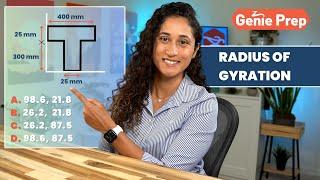 FE Exam review | Radius of gyration - Moment of inertia