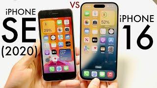 iPhone 16 Vs iPhone SE (2020)! (Comparison) (Review)