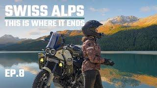 FLÜELA and ALBULA - SWISS ALPS SOLO MOTO trip - 7 weeks on the road ends here - EP.8