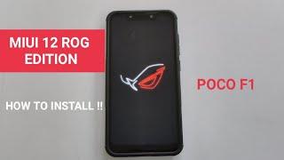 ROG UI POCO F1 | Abhix ROG EDITION for POCO F1| How to Install ROG UI on POCO F1 | roms4you