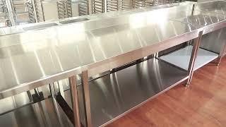 Powerful factory on sales Stainless steel work table