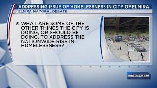 Elmira Mayoral Debate: What is the city doing/what should it be doing to address homelessness?