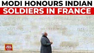 PM Modi In France: Visits War Memorial, Opens Indian Consulate In Marseilles | India Today