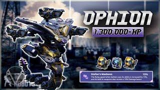 [WR]  1.3 Million HP Ophion w/ Labrys – Mk3 Gameplay | War Robots