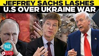 LIVE: ‘Ukraine War is Over’, Jeffrey Sachs Makes Fiery Speech At EU Parliament, Challenges America!