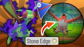 FORGOTTEN COVERAGE! *STONE EDGE* SHADOW FLYGON NUKES UNSUSPECTING FLYERS IN THE GREAT LEAGUE!