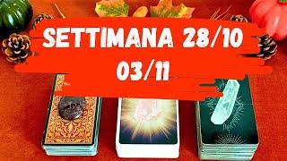 UNA NOVITÀ CHE TI CAMBIA LA VITA!!️ Previsioni 28/10 - 03/11  2024