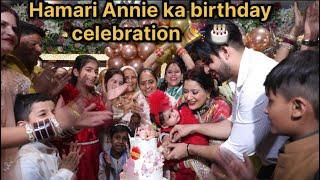 Hamari Annie ka birthday celebration  #anireet #anishsain