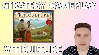 Viticulture Essential Edition - Alpha Gameplay and Basic Strategy Guide
