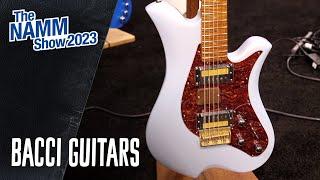 Bacci Guitars Leonardo Funk Machine Demo | NAMM 2023