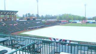 Gearing up for baseball season with the Hickory Crawdads