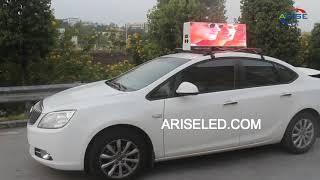 Full Color Rental Taxi Roof LED Display Screen LED Car Top Advertising Display Panel,Taxi Top LED Di