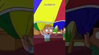 Stewie plays parachute #shorts