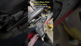 Ford Cooled/Heated Seat Motor replace.  TED not working cool or heat, Need  a new module #seat,