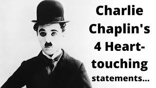 ||Charlie Chaplin 4 Heart touching statement|| motivational statement||