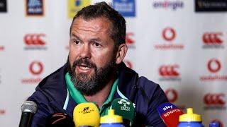 Inside Camp: Andy Farrell Team Announcement Press Conference