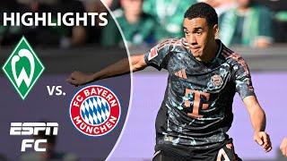  GOALS GALORE  Werder Bremen vs. Bayern Munich | Bundesliga Highlights | ESPN FC