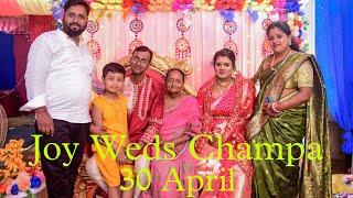 Wedding cinematic video || Joy Biswas weds Champa das || 2024