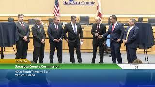 Sarasota County Board of Commissioners Meeting: October 22, 2024, Morning Session