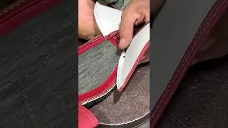 Perfect Hammering | handmade leather shoes making