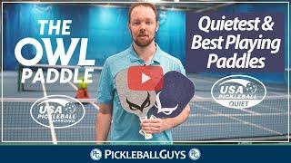 Owl Pickleball Paddle Review: Is it worth the hoot?  Find out in our honest review.