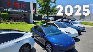 Which Tesla Doesn't Break? / Tesla Body Shop Owner Review / 2025 Tesla Model Line