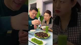 Funny Husband and Wife Yummy Food Eating Challenge 