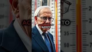 You're smarter than Warren Buffett?