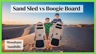 Best Sand Sled to Use | Sled Speed Test | Monahans Sandhills