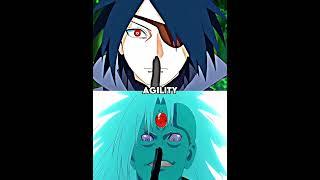 Madara vs Sasuke | Who is the strongest uchiha? #shorts #narutoverse