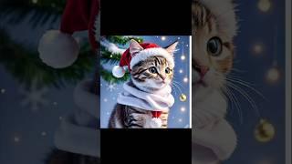 Merry Christmas#cat #ytshorts #cute #catlover #viralvideo #kucing #kitten #abcddancefactory