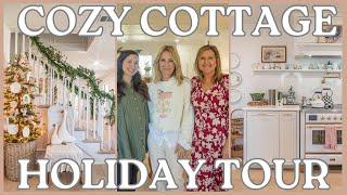 Christmas Home Tour 2024 | Cottage-Inspired Holiday Charm  with My Little White Barn | FHL Tours