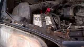 Charging a dead car battery using the cars alternator
