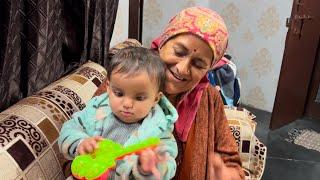 Dadi ke paas pohunch ke ridhi ke nakhre shuru  #greeshbhatt #familyvlogs